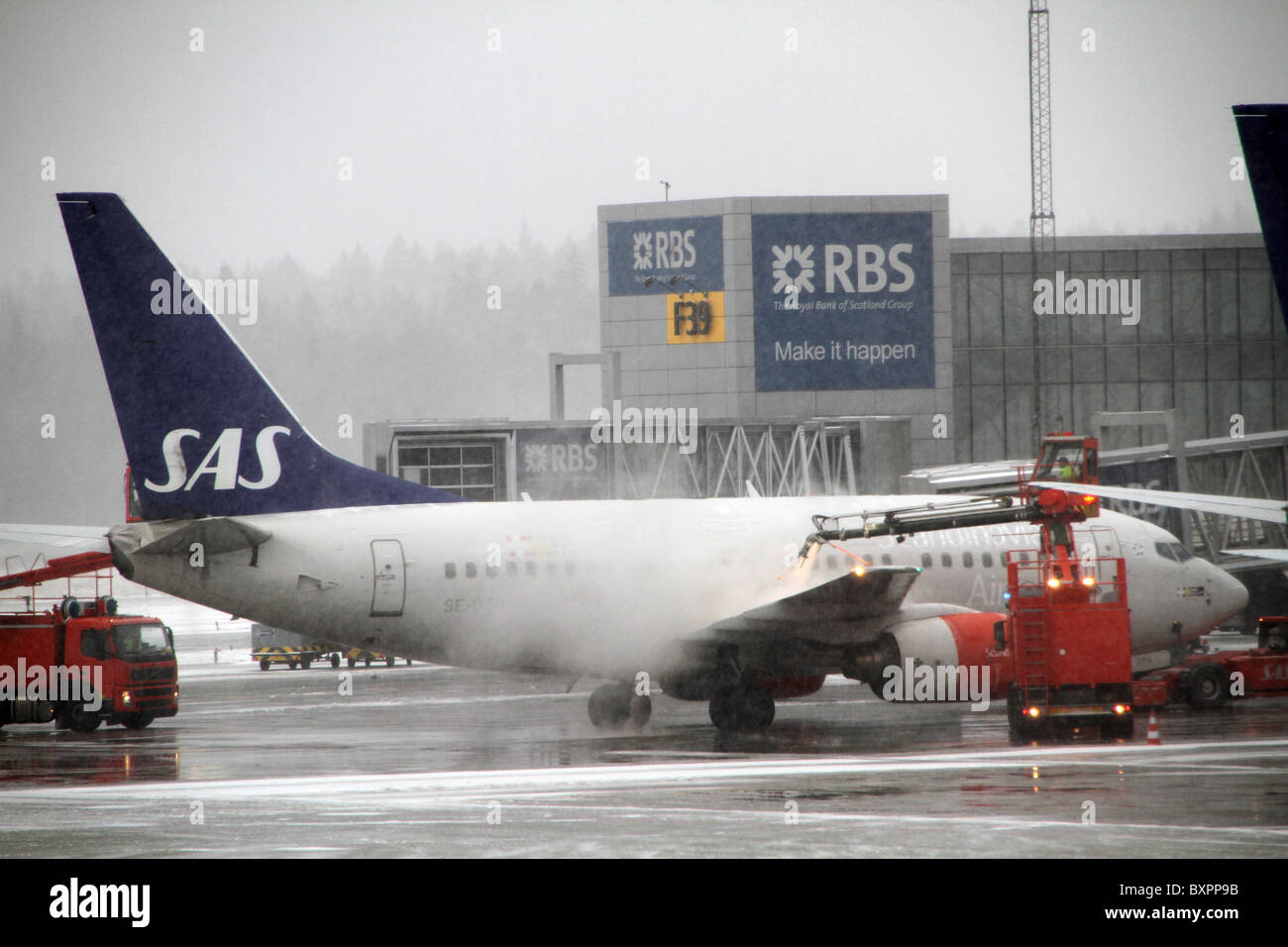 L'aéroport d'Arlanda, Stockholm, Suède. Banque D'Images