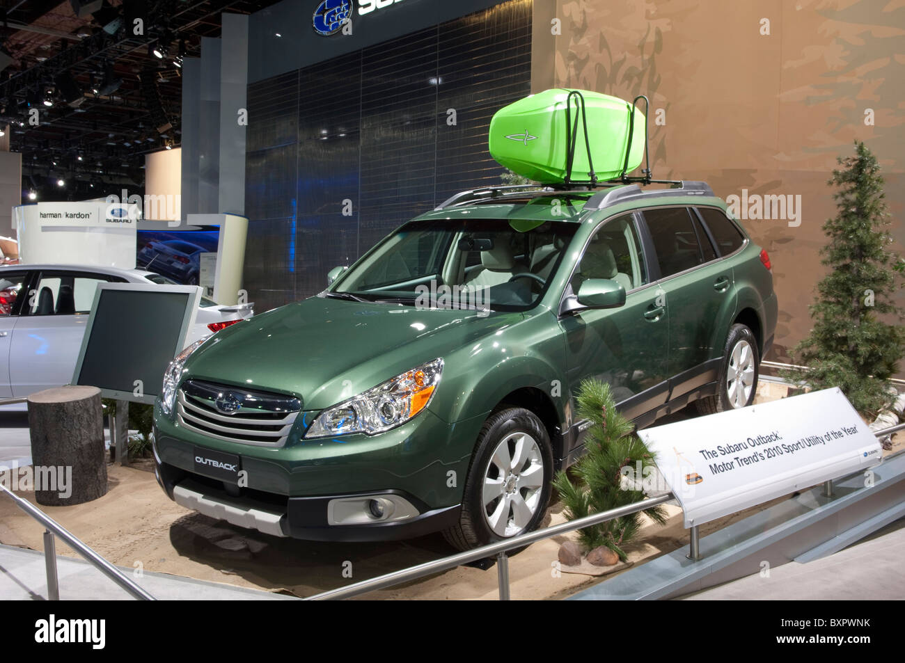 Subaru Outback au 2010 North American International Auto Show de Detroit Banque D'Images