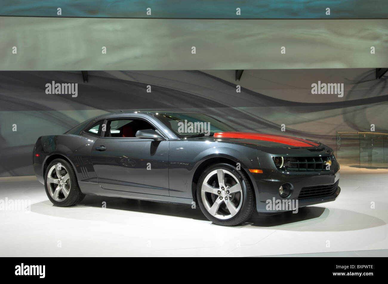 Chevrolet Camaro coupé au 2010 North American International Auto Show de Detroit Banque D'Images