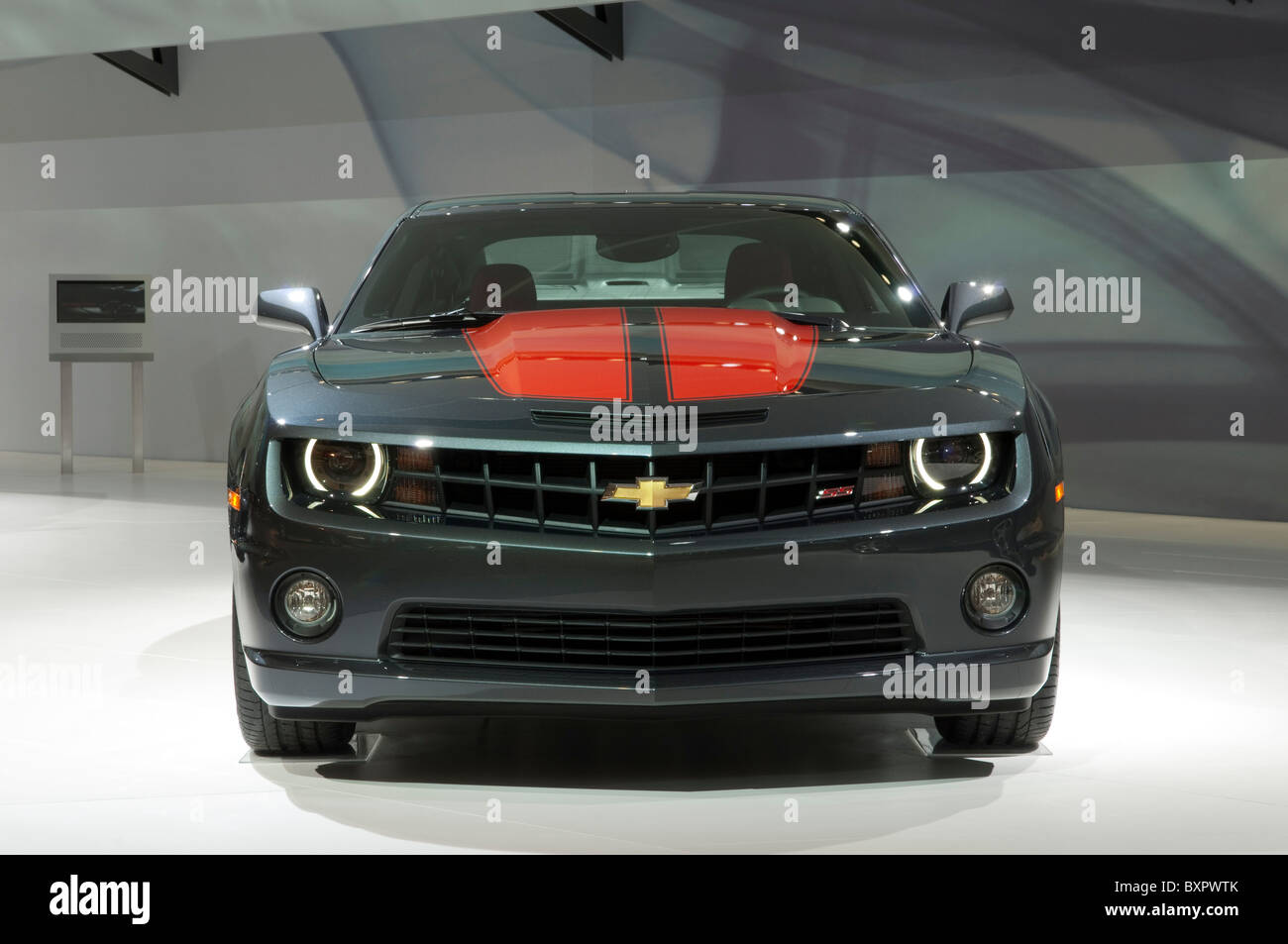 Chevrolet Camaro coupé au 2010 North American International Auto Show de Detroit Banque D'Images