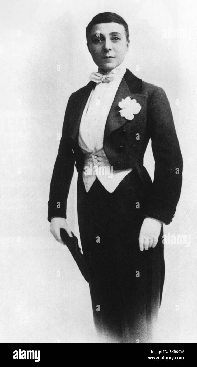 VESTA TILLY (1864-1952) French impersonator mâle Banque D'Images