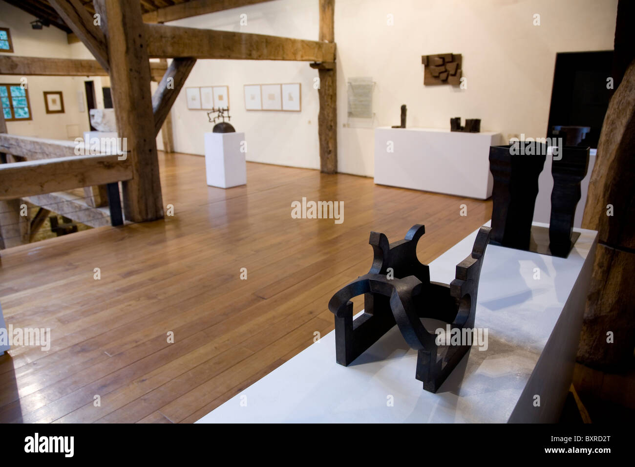 Les œuvres d'art dans l'Zabalaga country house. Banque D'Images