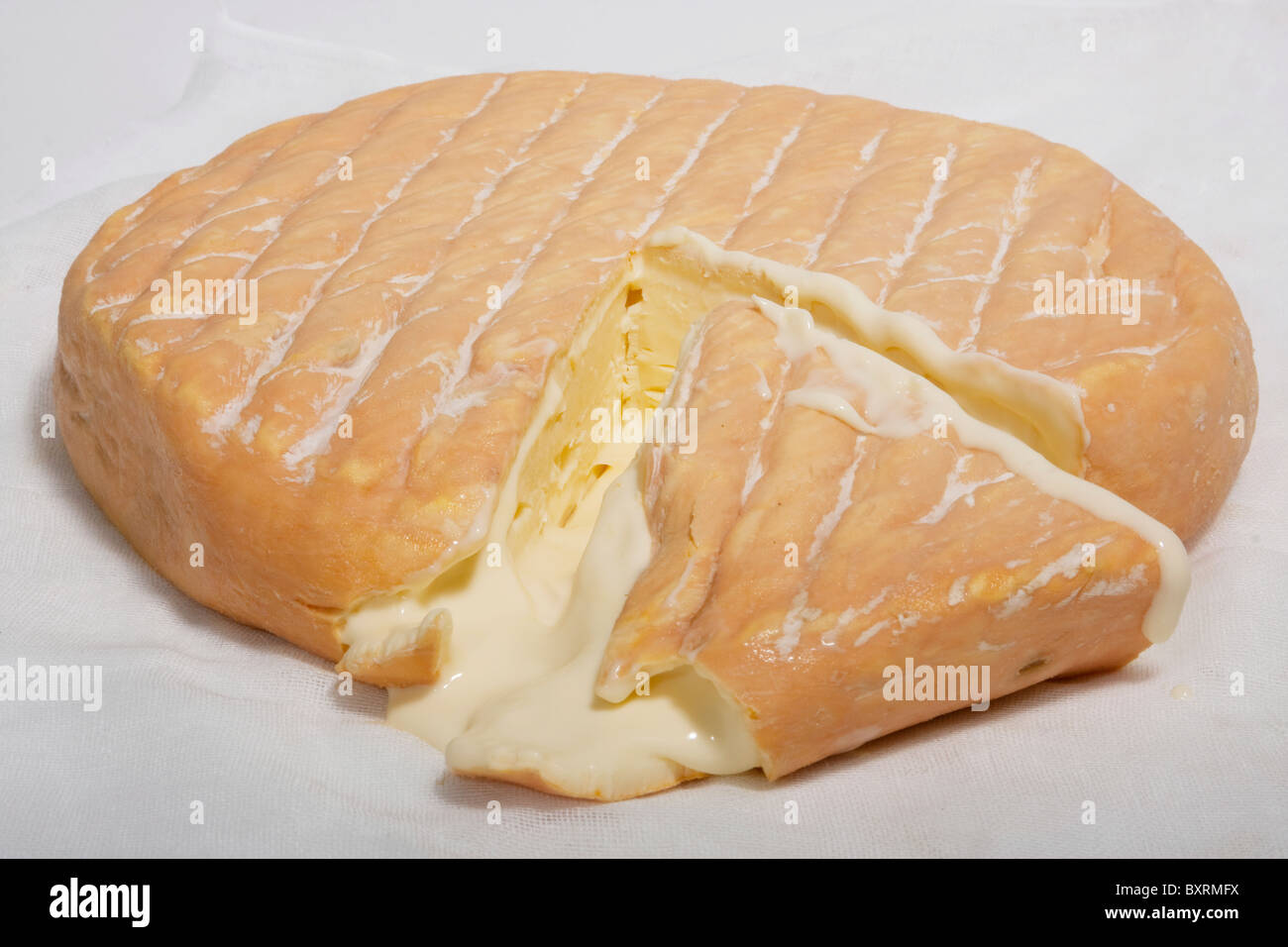 Australian Jensen à croûte lavée rouge fromage au lait de vache Banque D'Images