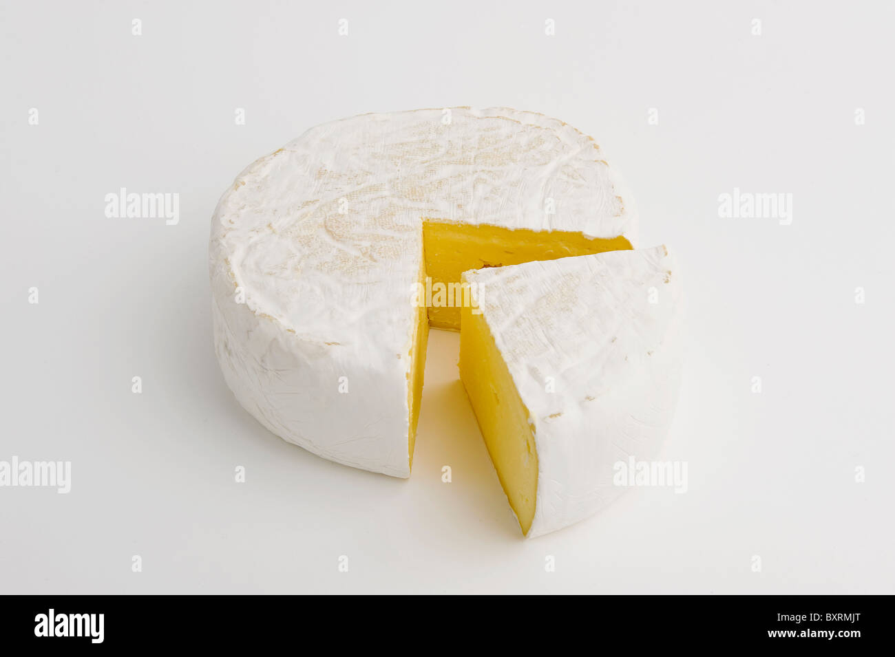 La NOUVELLE ZELANDE Evansdale Farmhouse Brie fromage au lait de vache Banque D'Images