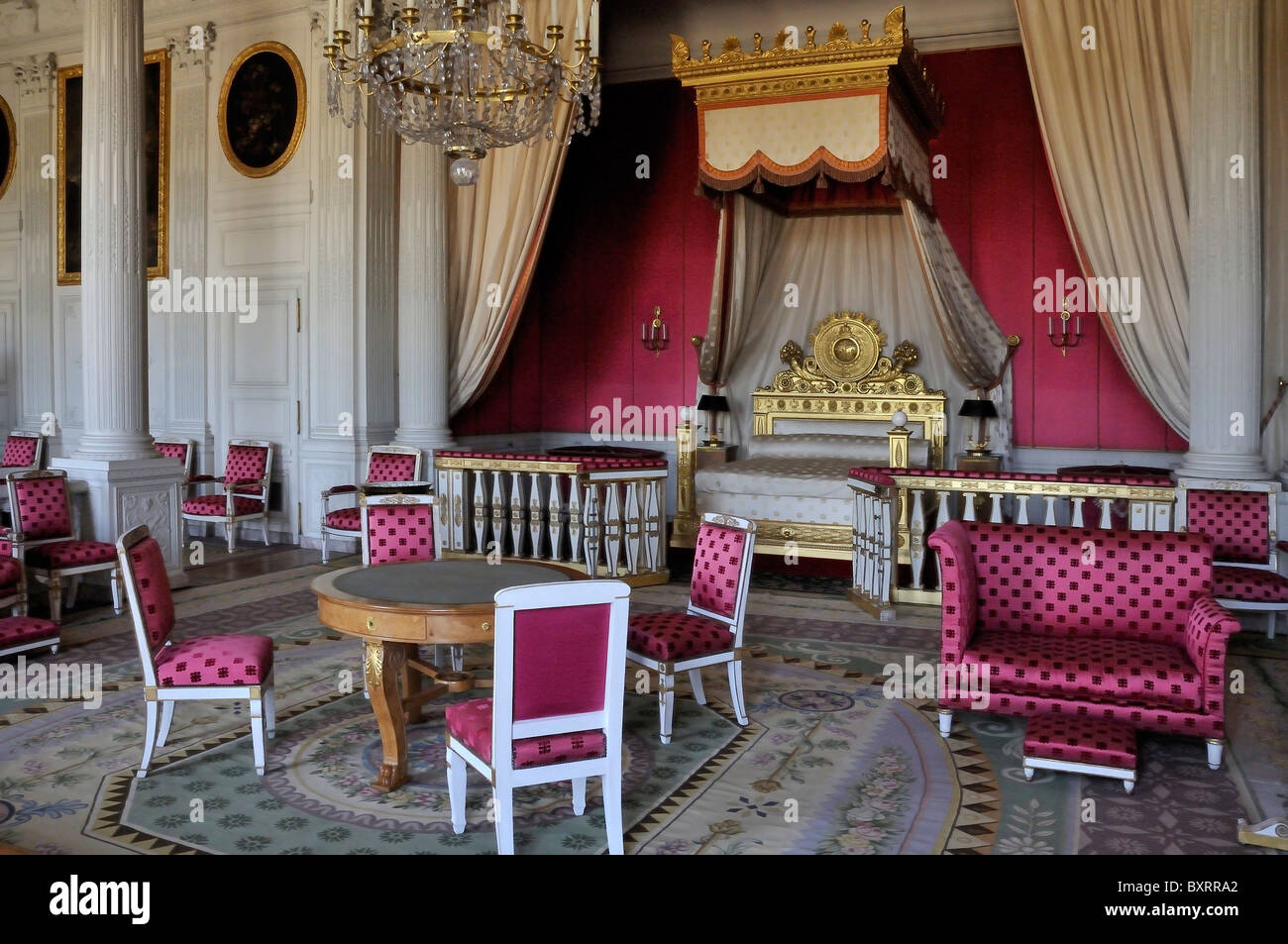 Grand Trianon, Château de Versailles, Versailles, Paris, Île-de-France, France, Europe Banque D'Images