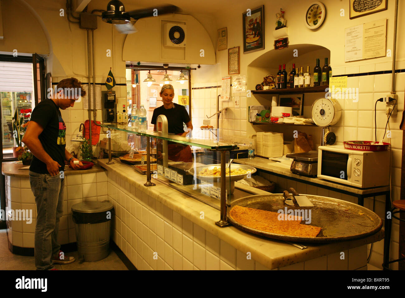 Sciamadda, restaurant typique, Gênes, Italie, Europe, Ligury Banque D'Images