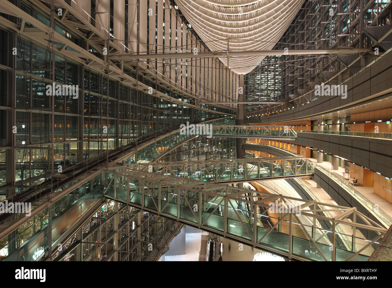 Tokyo International Forum, Marunouchi, Tokyo, Japon Banque D'Images