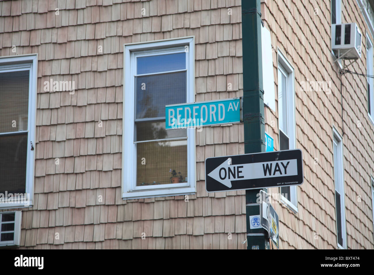 Bedford Avenue Williamsburg Brooklyn, l'avenue principale Banque D'Images