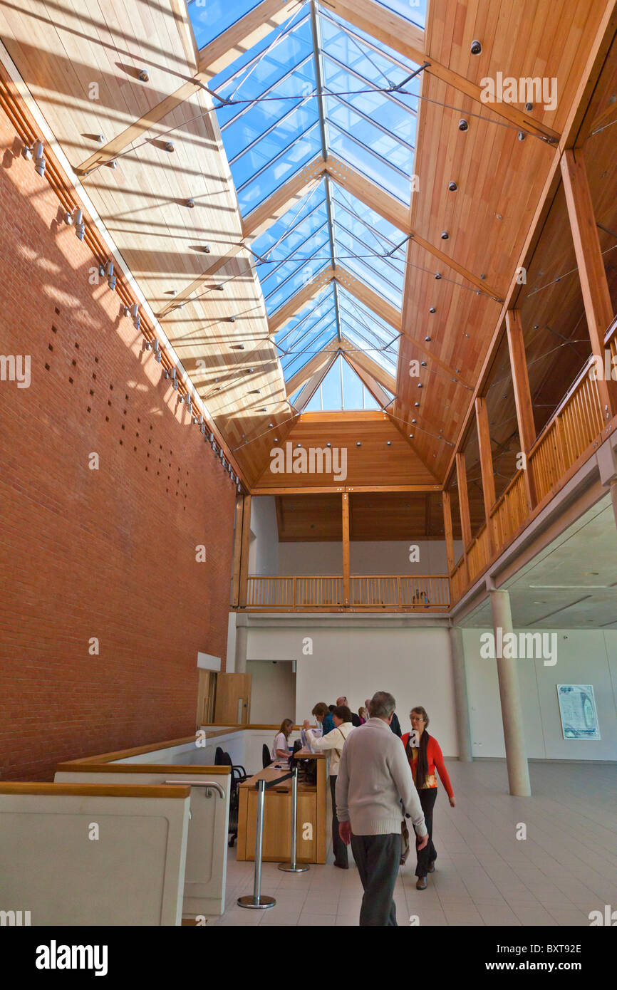 À l'intérieur de l'édifice Apex à Bury St Edmunds, Royaume-Uni Banque D'Images