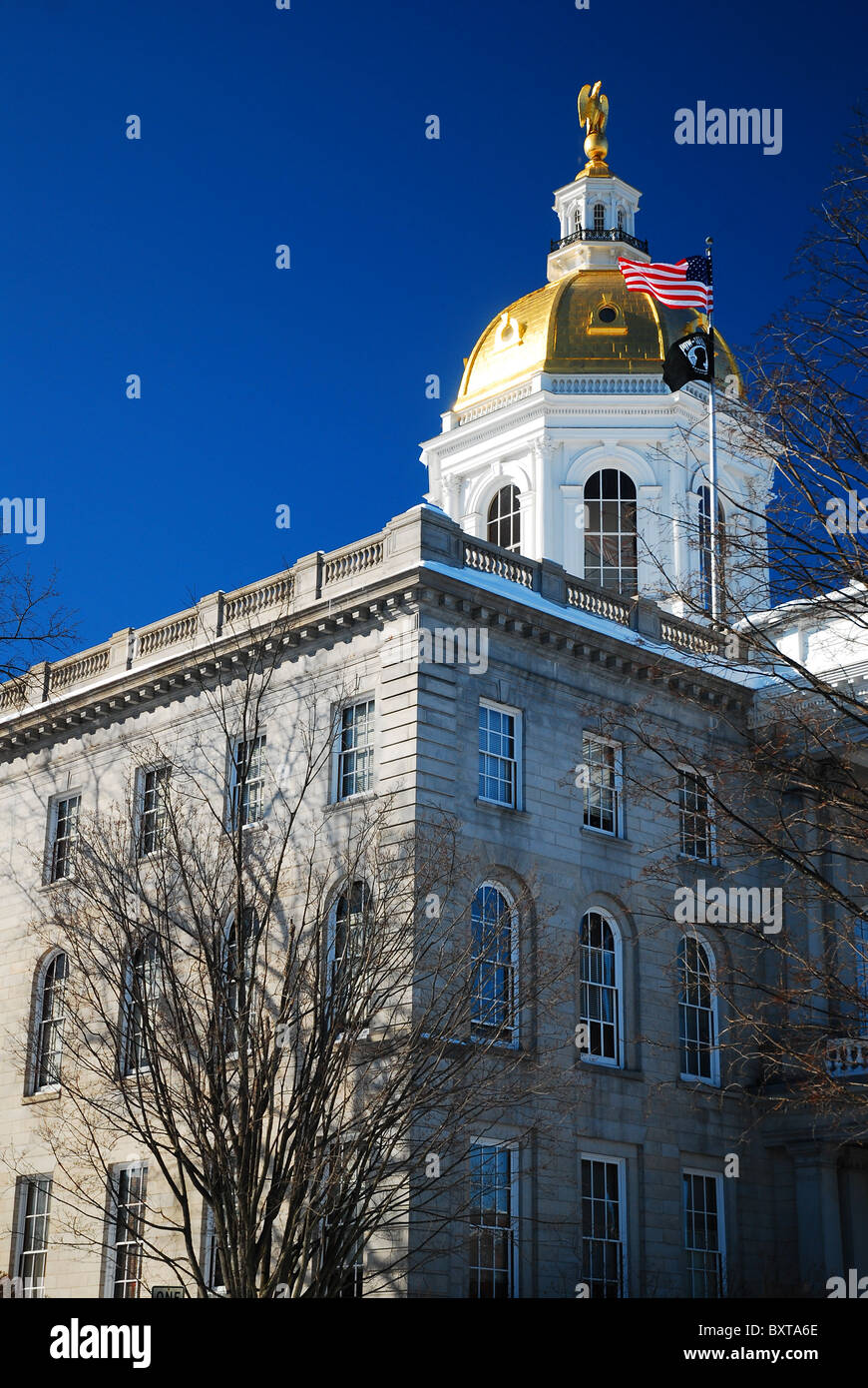 Le New Hampshire State House à Concord Banque D'Images