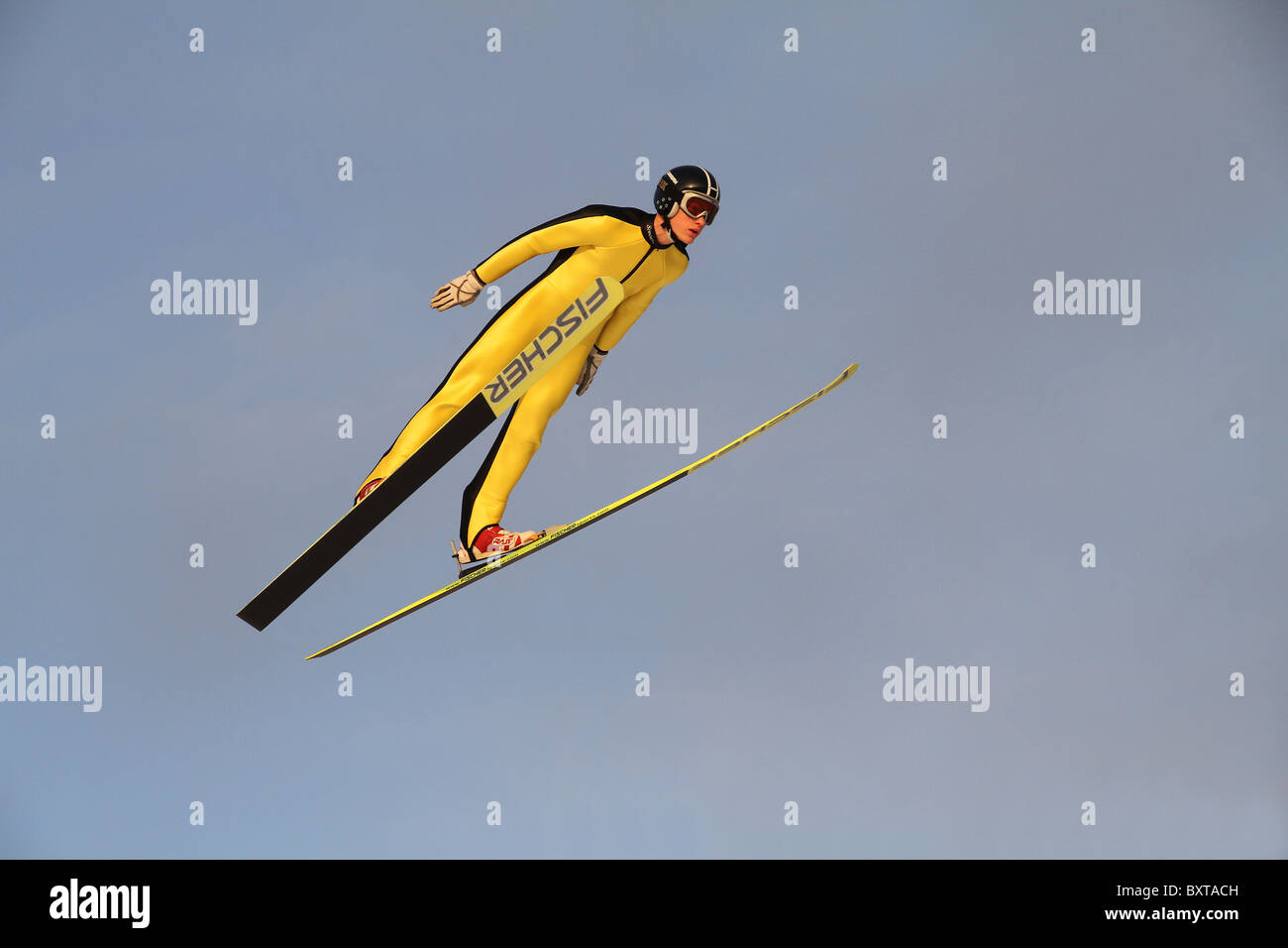 Le saut à ski, combiné nordique et saut à ski spécial en formation Midtstubakken, saut, Oslo, Norvège, 2010 Banque D'Images Le saut à ski, combiné nordique et saut à ski spécial en formation Midtstubakken, saut, Oslo, Norvège, 2010 Banque D'Images