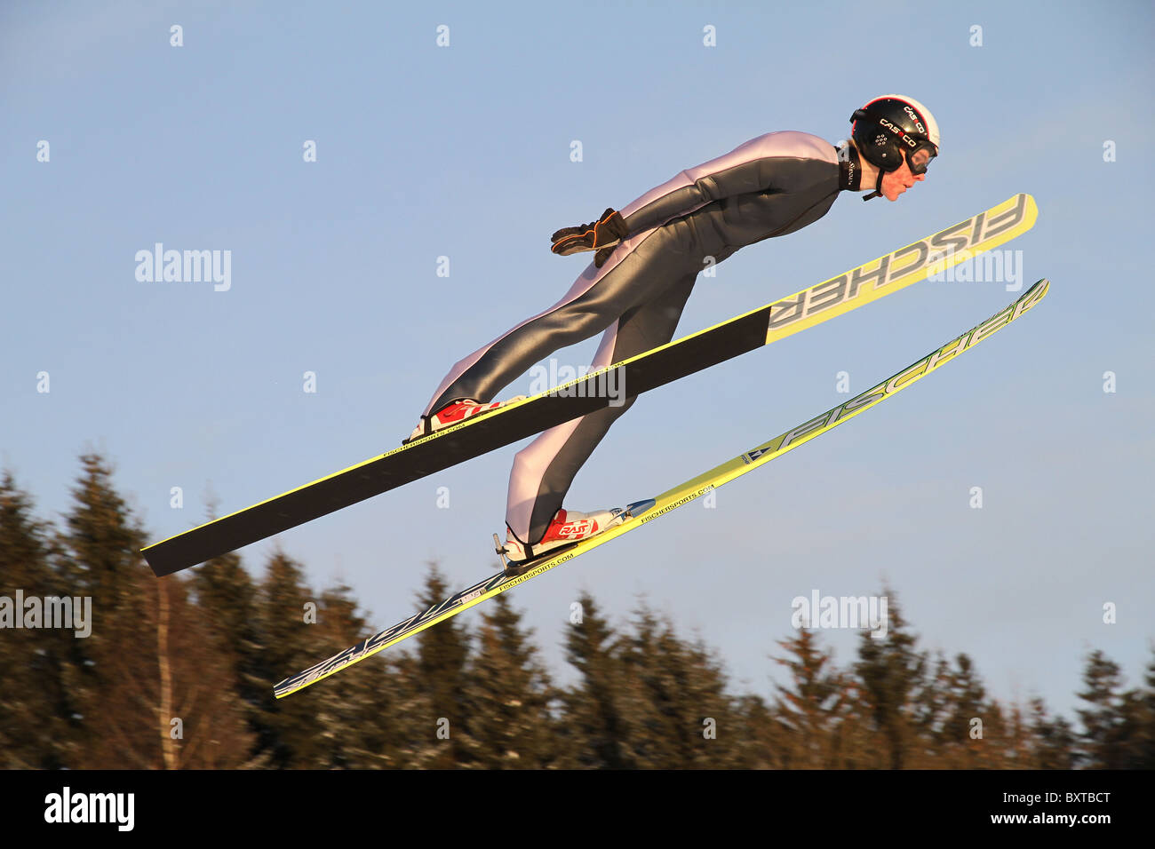 Le saut à ski, combiné nordique et saut à ski spécial en formation Midtstubakken, saut, Oslo, Norvège, 2010 Banque D'Images Le saut à ski, combiné nordique et saut à ski spécial en formation Midtstubakken, saut, Oslo, Norvège, 2010 Banque D'Images