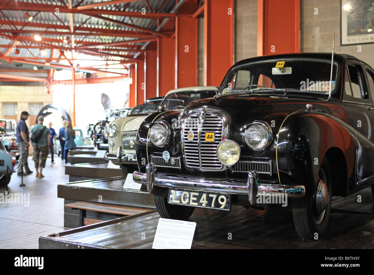 Hampshire, Beaulieu, National Motor Museum Banque D'Images