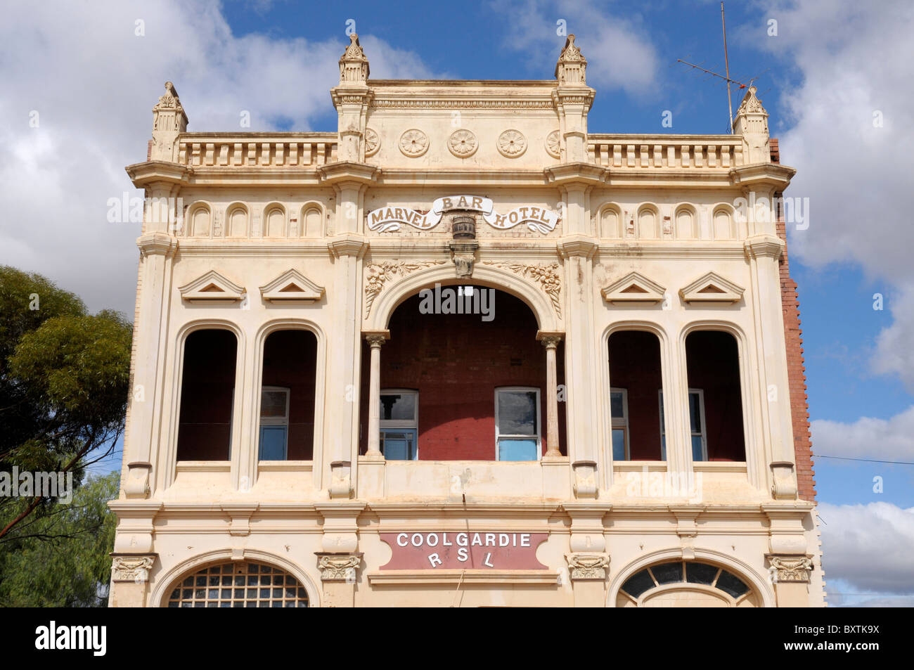 La Merveille Bar Hotel à Coolgardie Wa Australie Banque D'Images