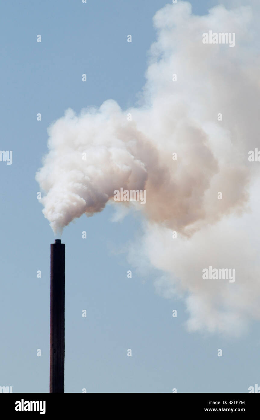 La pollution par l'Gidgi Torrefacteur en dehors de Kalgoorlie Wa Australie Banque D'Images