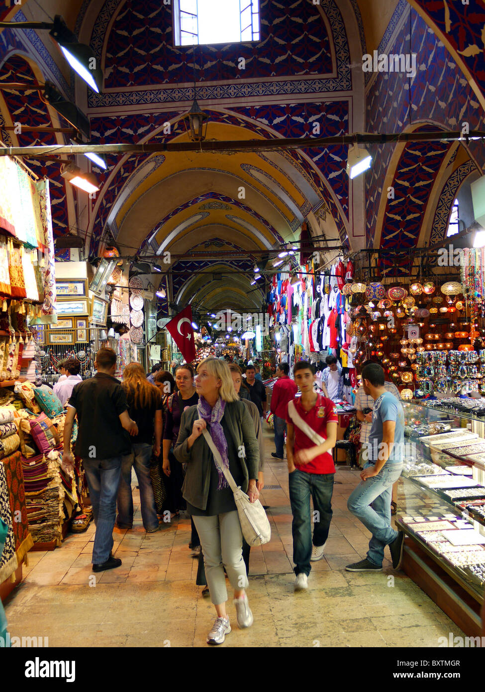 Kapali Carsi, Grand Bazar, Istanbul Banque D'Images