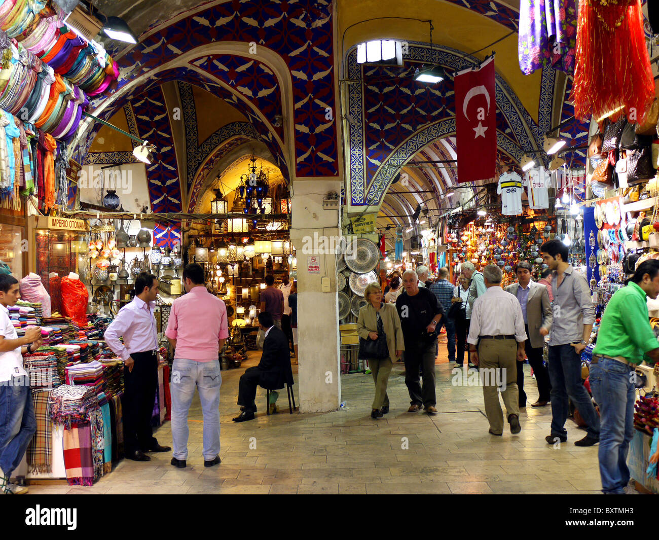 Kapali Carsi, Grand Bazar, Istanbul Banque D'Images