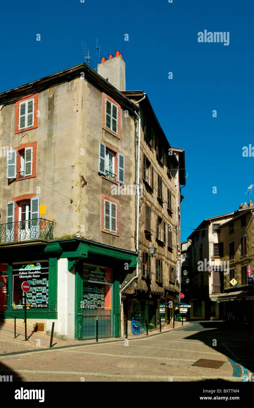 Thiers, Puy de Dôme, Auvergne, France Banque D'Images