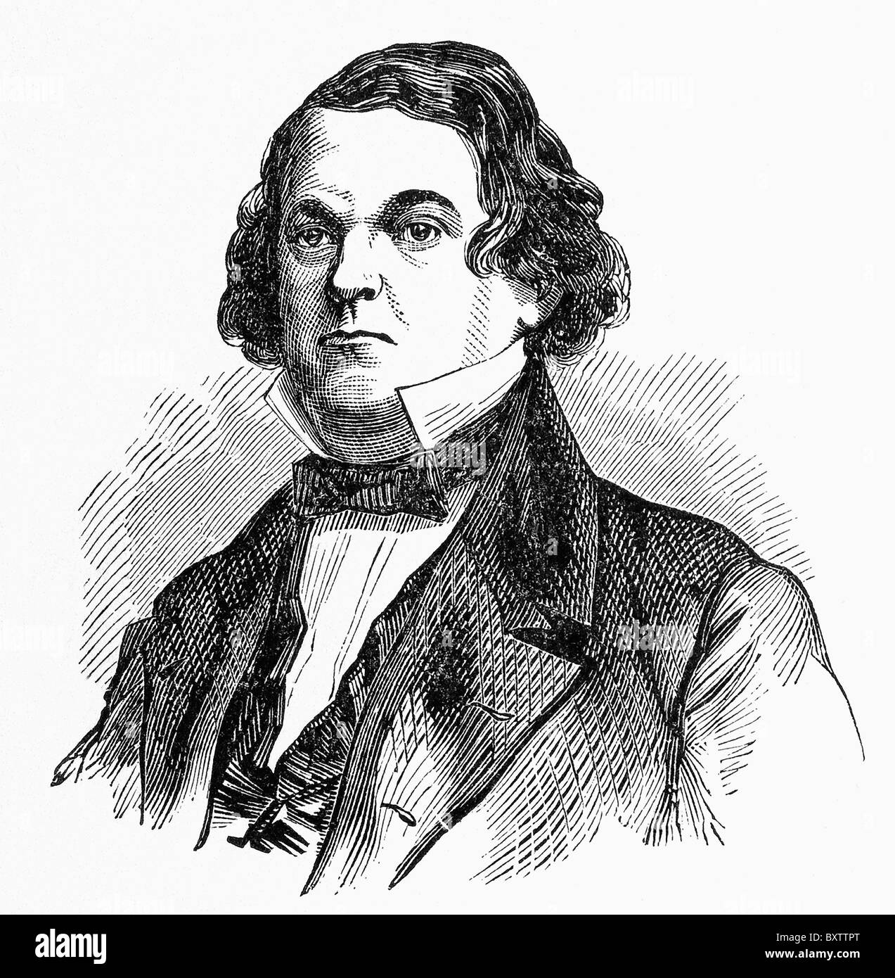 Howell Cobb (1815-1868) était un membre du Congrès américain de Géorgie (1843-1851, 1855-1857). Banque D'Images