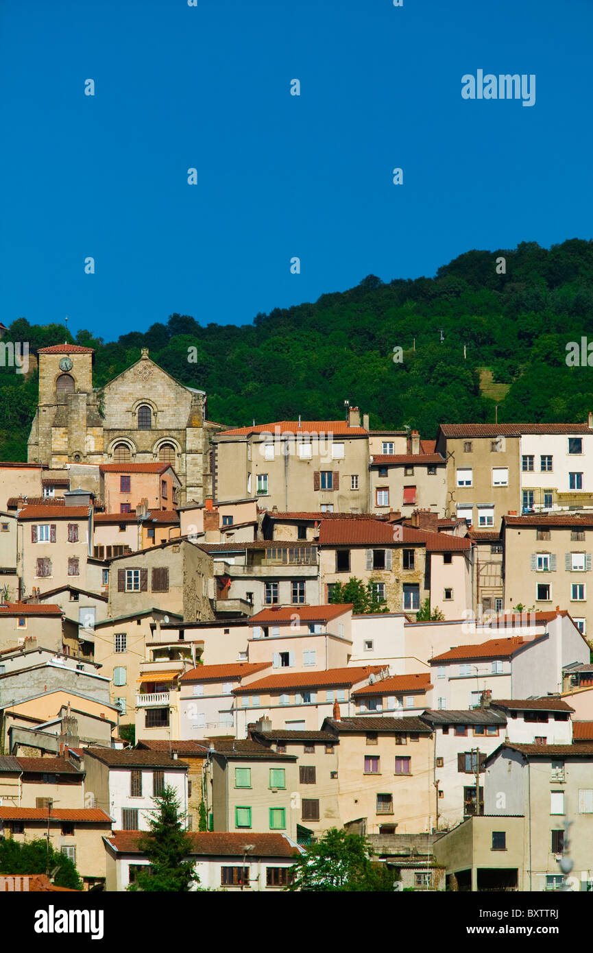 Thiers, Puy de Dôme, Auvergne, France Banque D'Images