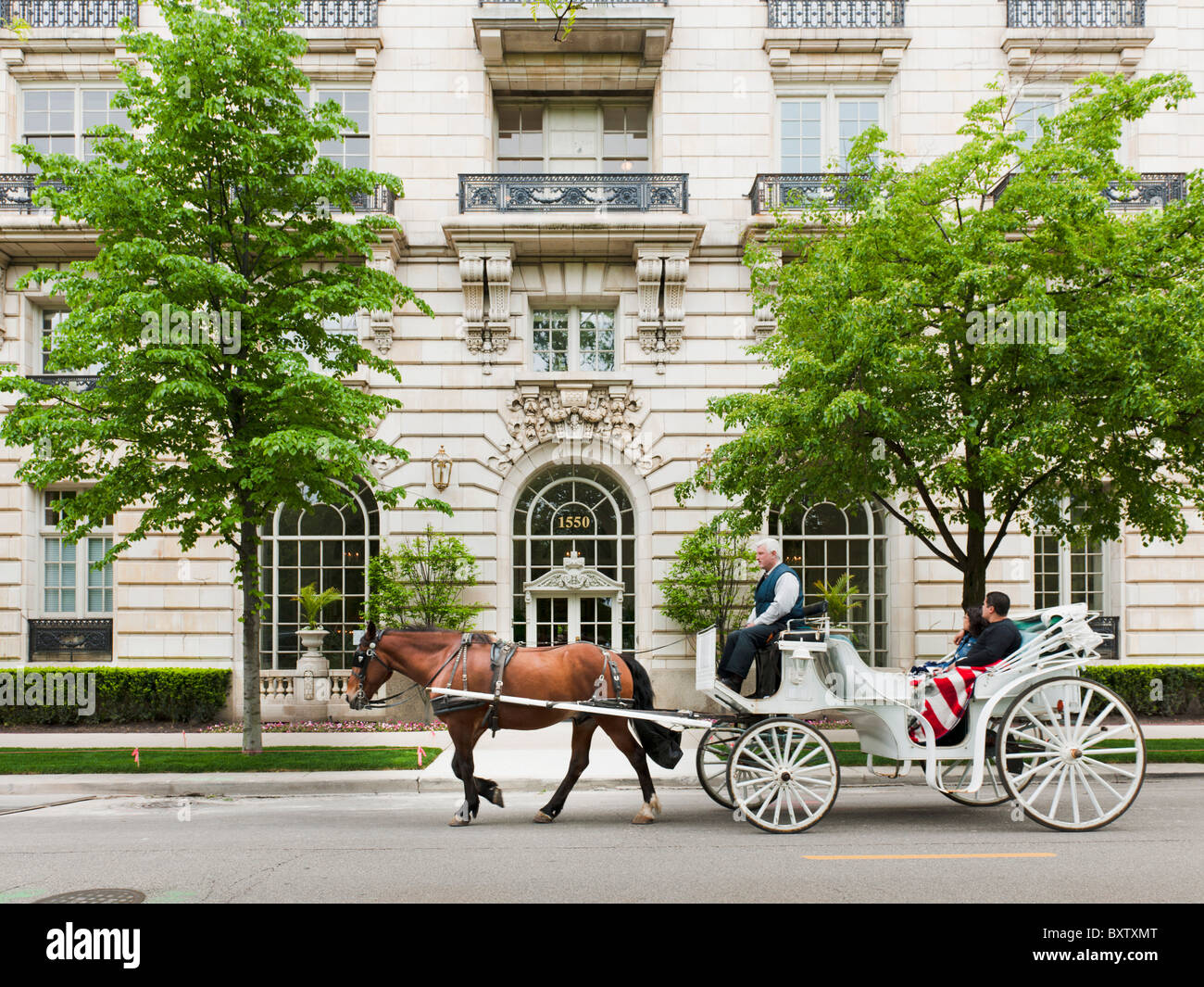 Benjamin Marshall Building, Chicago Banque D'Images