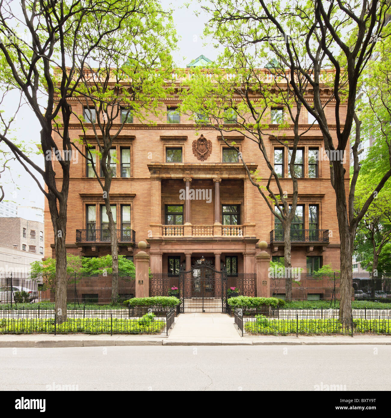 Patterson Cyrus McCormick Mansion, Chicago Banque D'Images