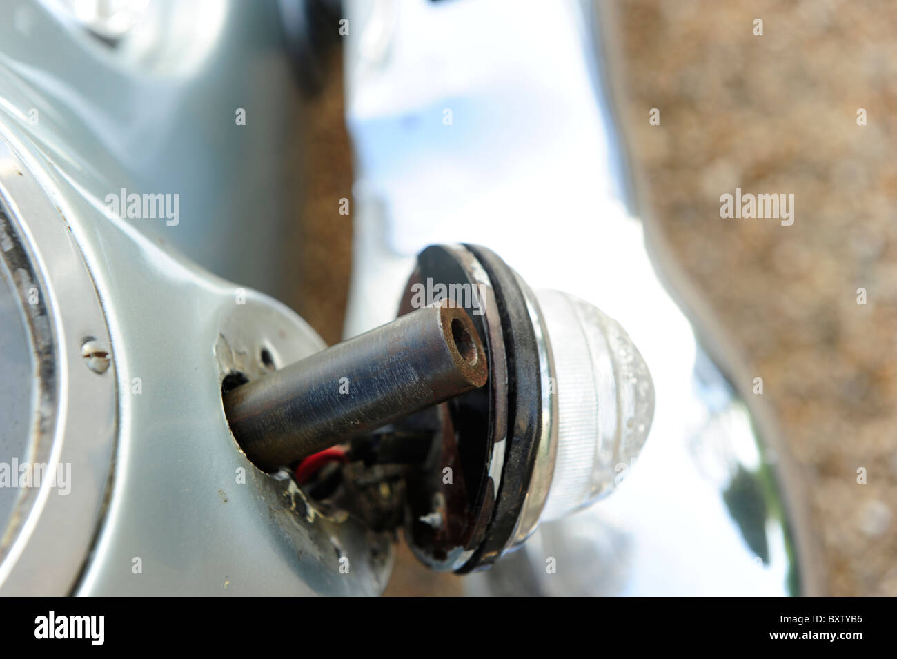 1964 Jame's bond 007 Goldfinger Aston Martin DB5 Banque D'Images