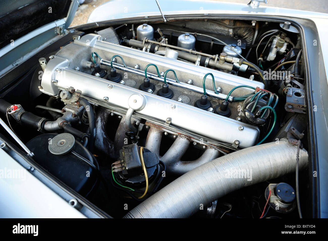 1964 Jame's bond 007 Goldfinger Aston Martin DB5 Banque D'Images