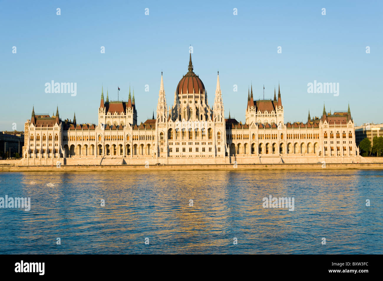 Bâtiment du Parlement hongrois, Budapest, Hongrie Banque D'Images