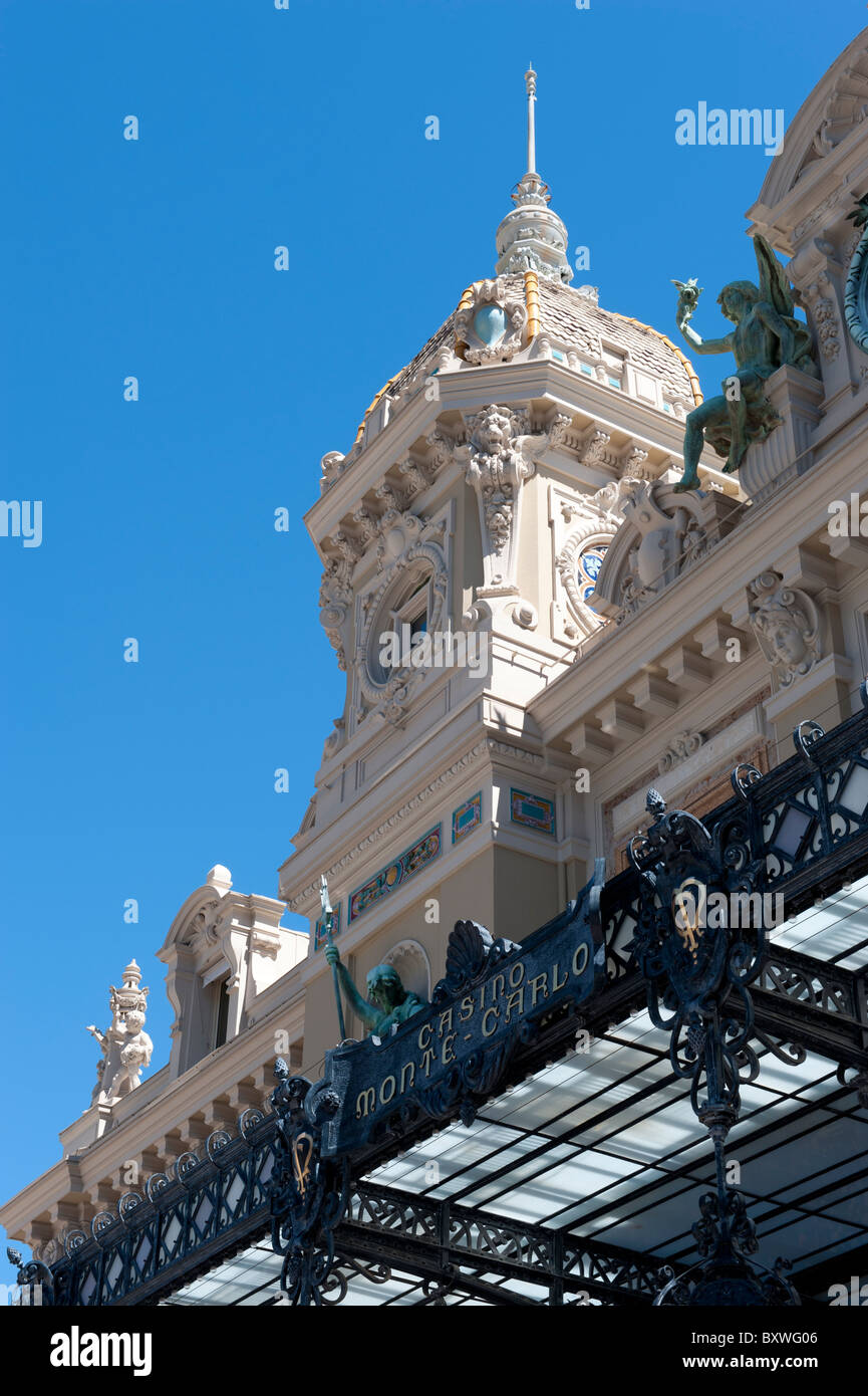 Grand Place du Casino de Monte Carlo Monaco Banque D'Images