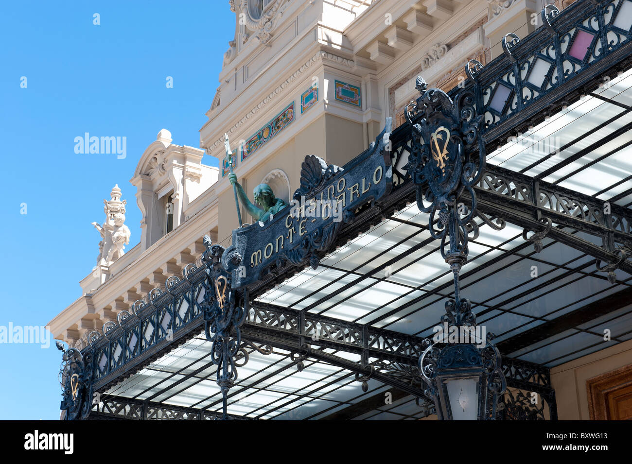 Grand Place du Casino de Monte Carlo Monaco Banque D'Images