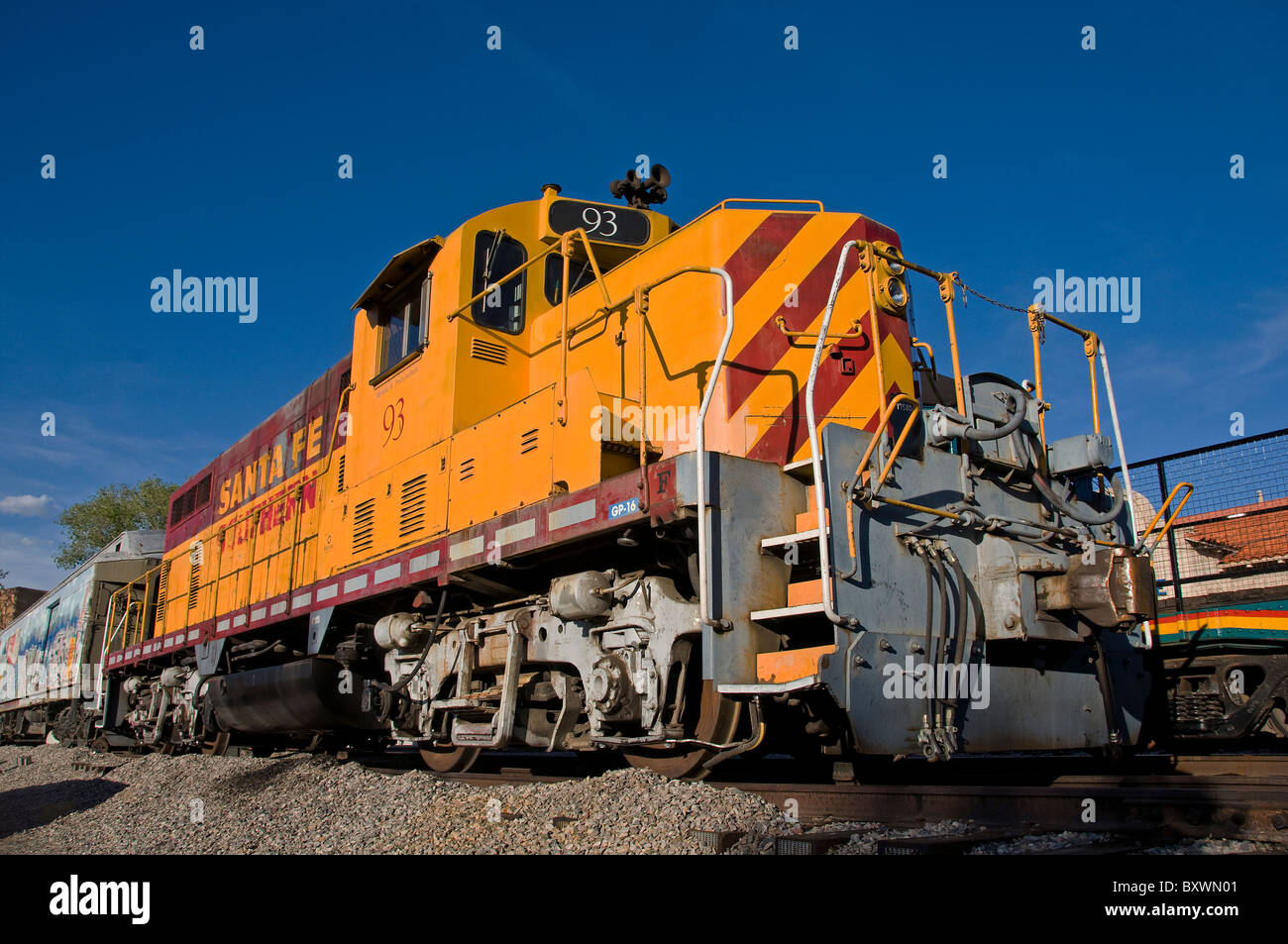 Moteur de locomotive Banque D'Images