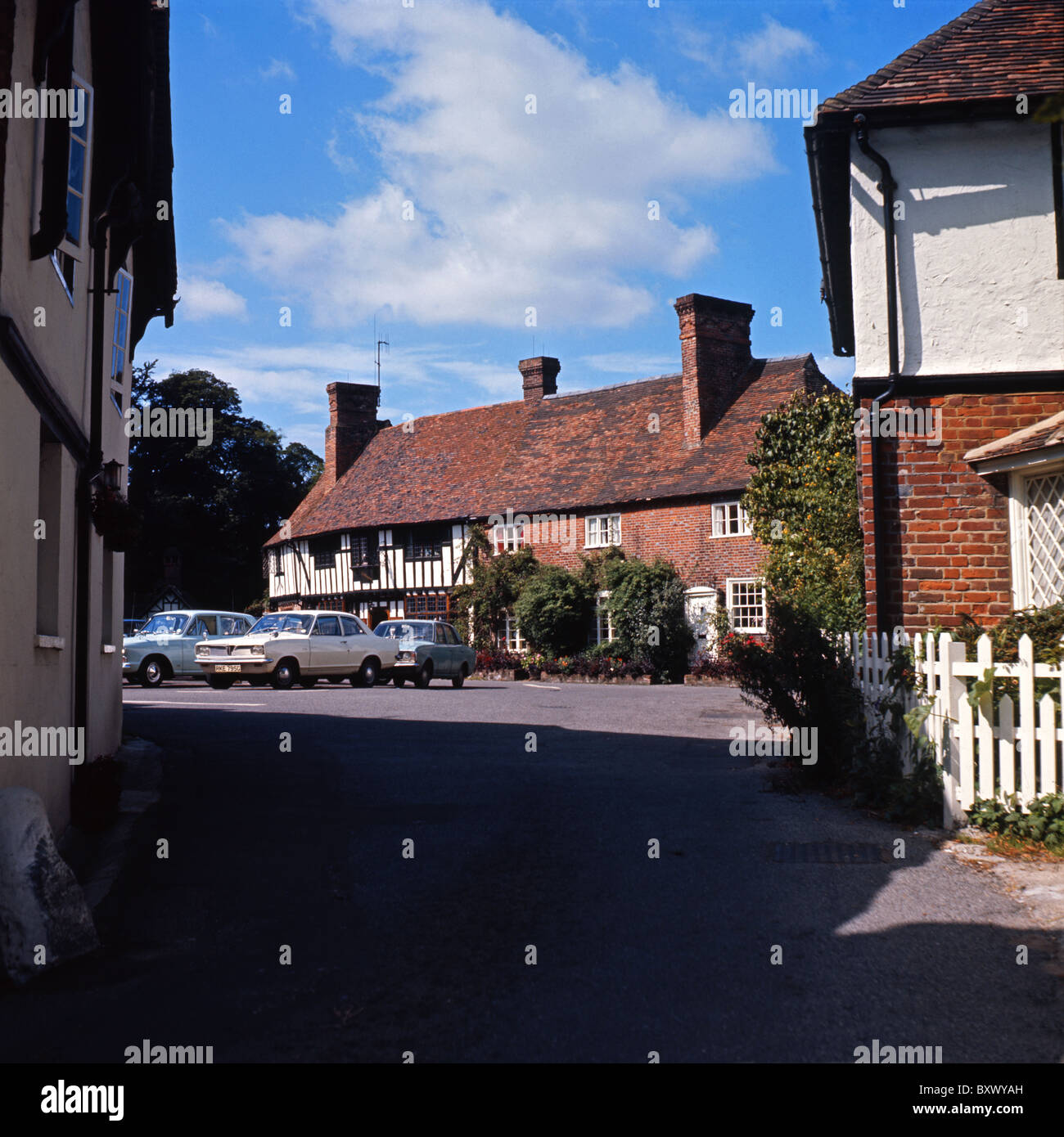 Chilham, Kent, Angleterre, 1971 Banque D'Images