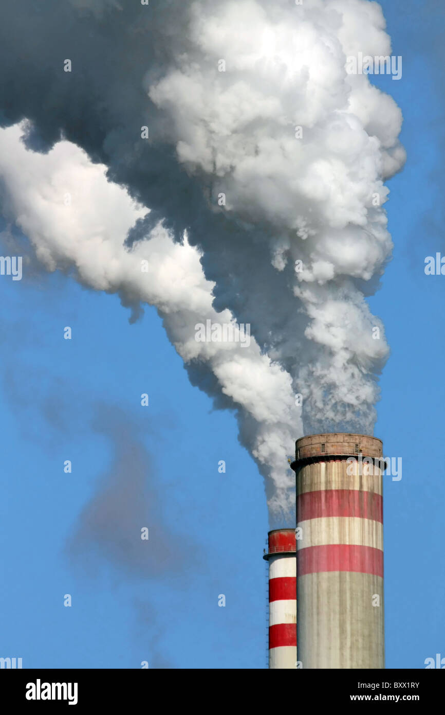 pollution de l’air Banque D'Images