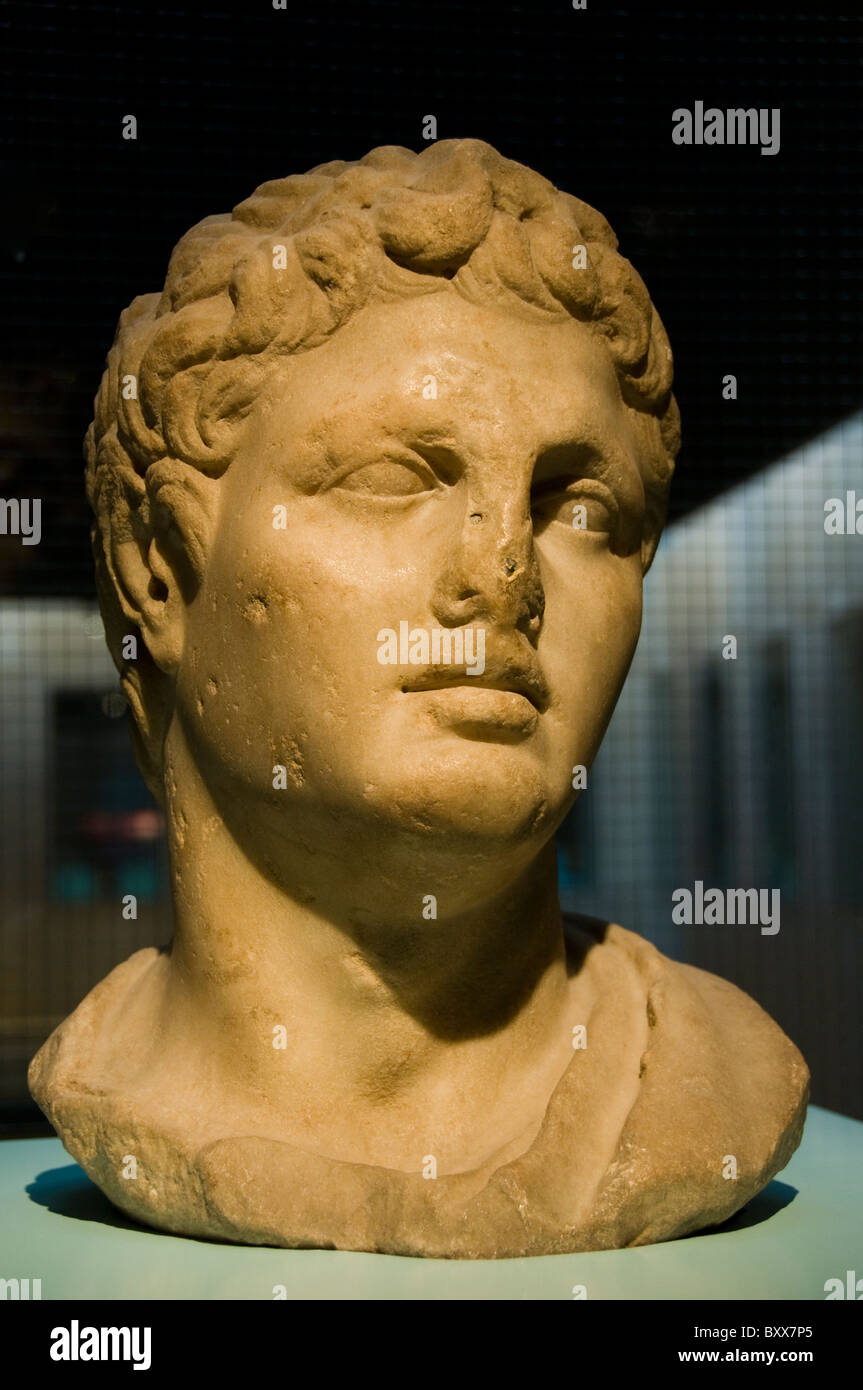 Eulènes 1 275 av. J.-C. Roi de Pergame Pergame Grèce grecque Banque D'Images