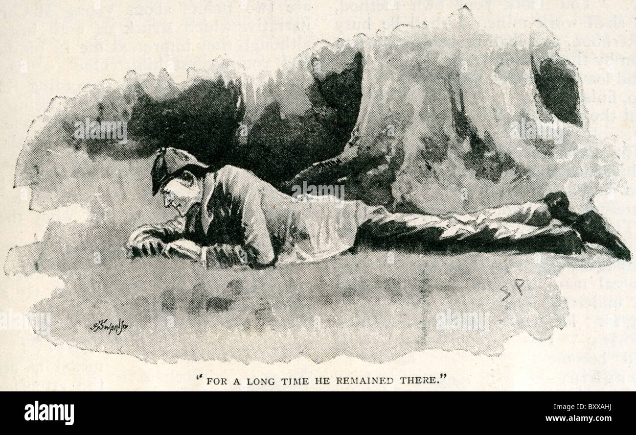 Sherlock Holmes ; 'pour un long moment il y est resté' ; De juillet à décembre 1891 Banque D'Images