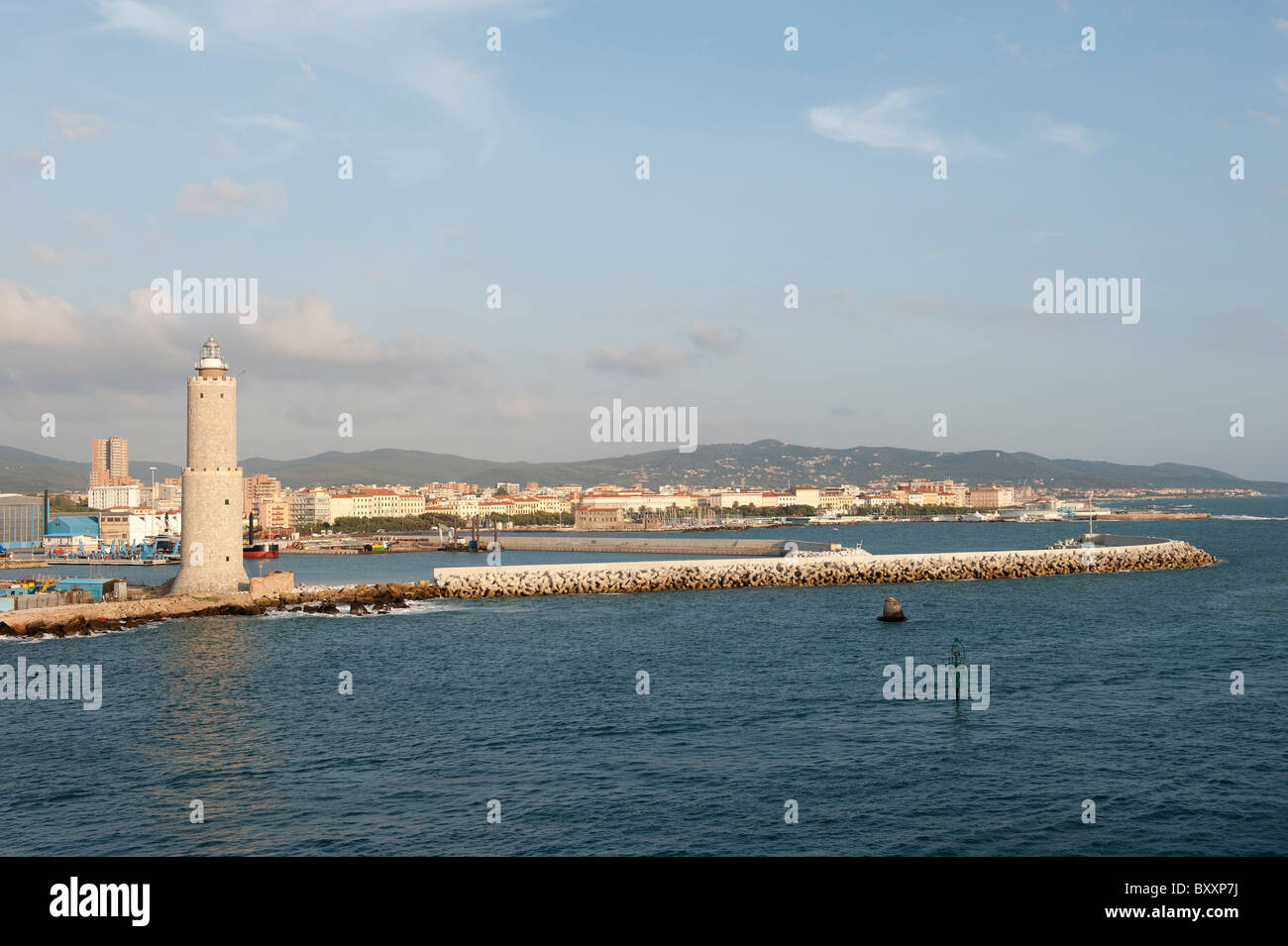 Port de Livourne Toscane Pise Italie Banque D'Images