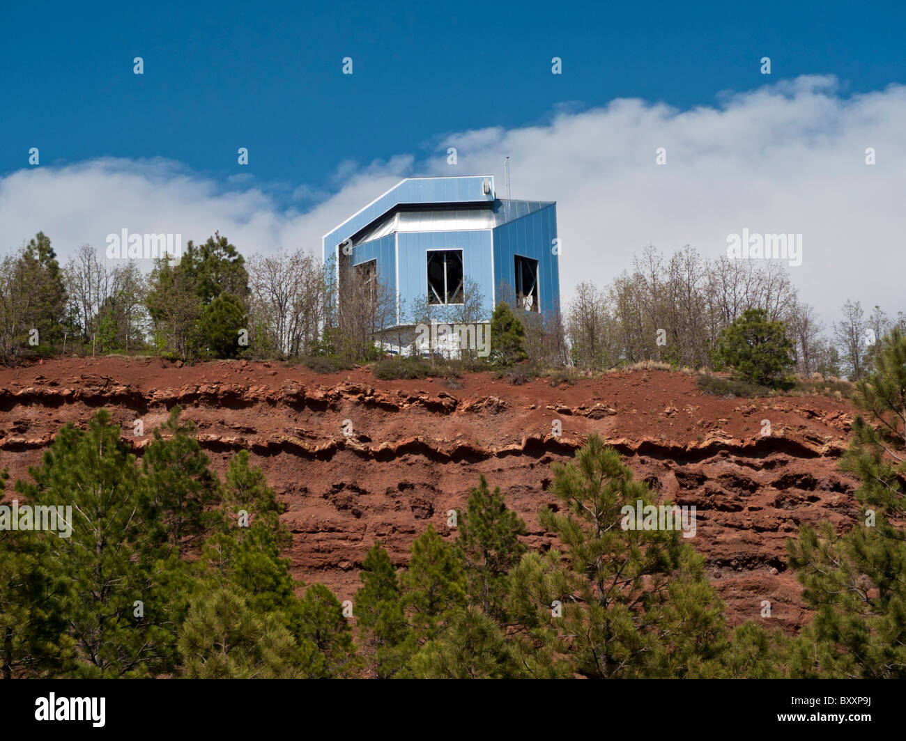 L'observatoire du logement 4.2 mètre Découvrez Channel Telescope près de Flagstaff, Arizona Banque D'Images