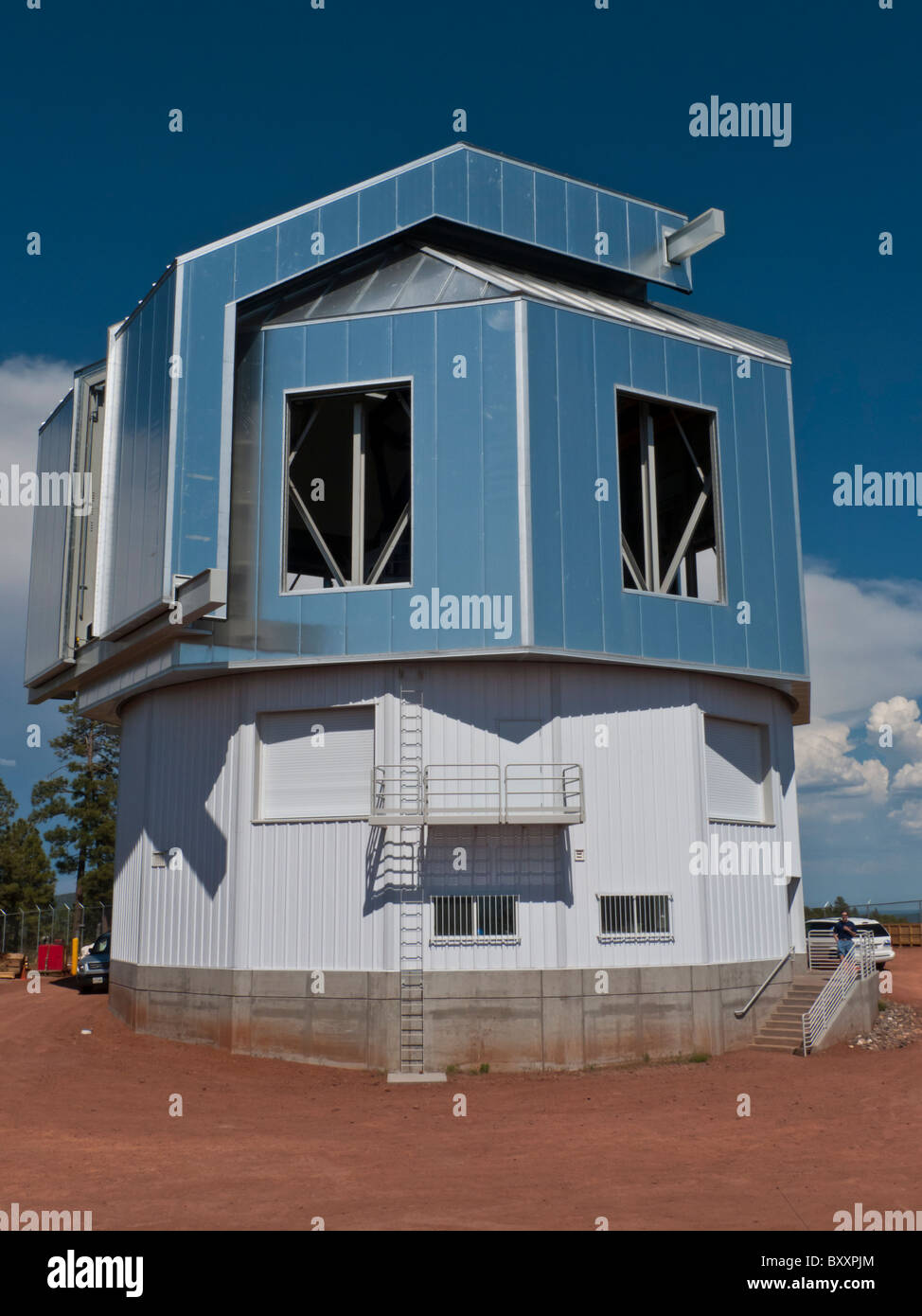 L'observatoire qui abrite le télescope de 4,2 mètres Canal découvrir près de Flagstaff, Arizona Banque D'Images