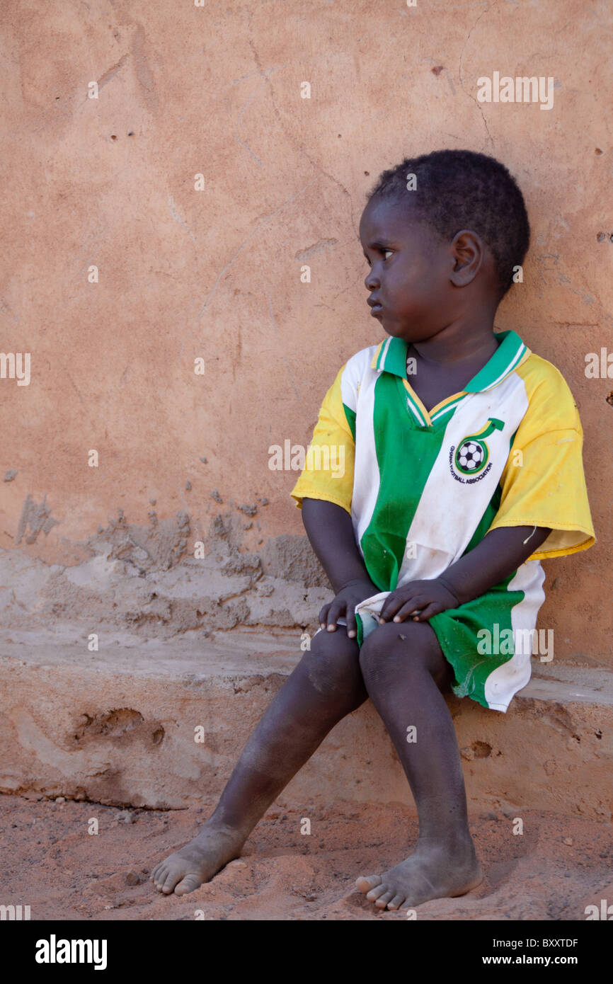 Fille peul à Djibo dans le nord du Burkina Faso. Banque D'Images