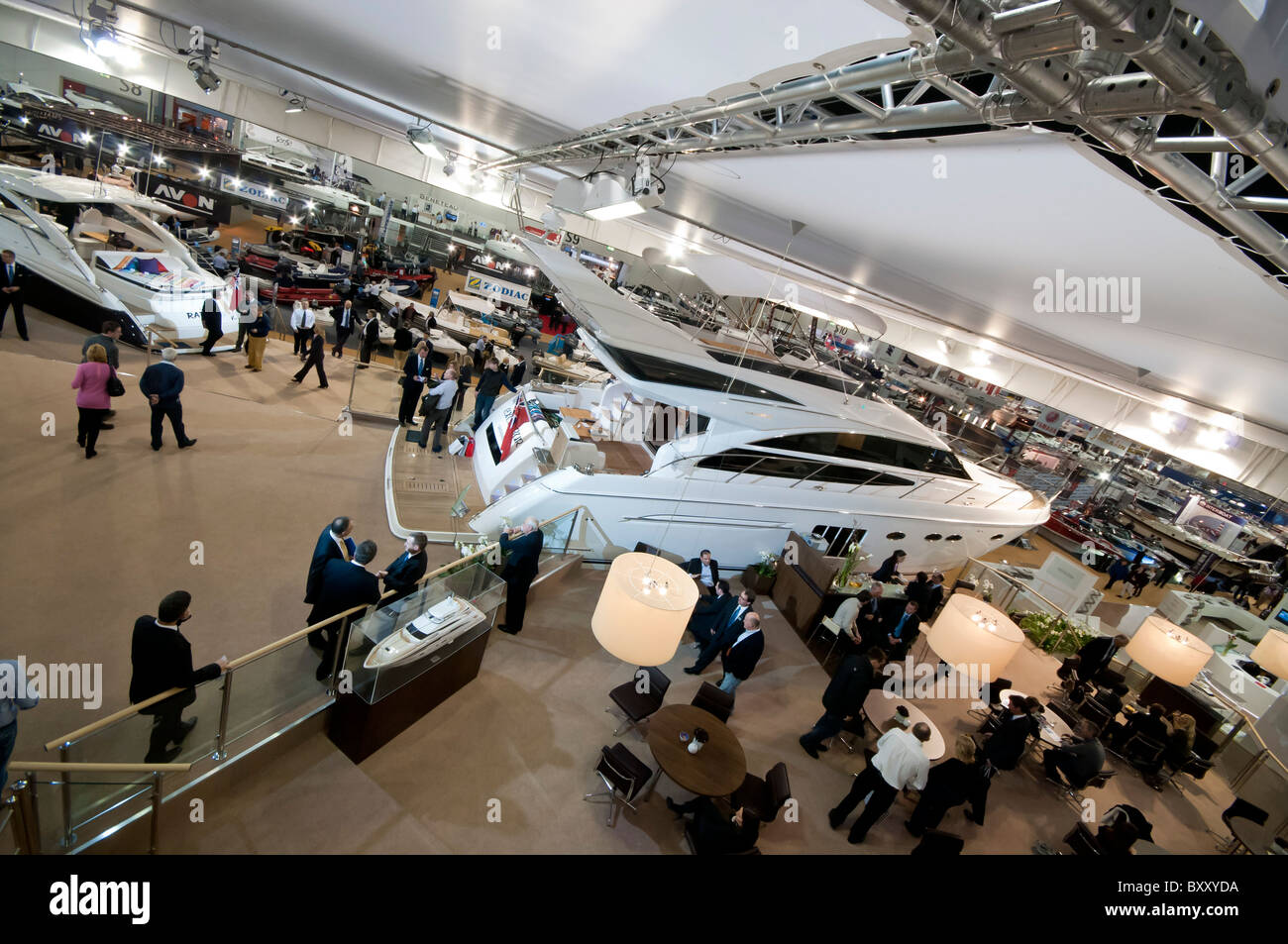 Tullett Prebon 2011 le London International Boat Show au centre Excel dans les Docklands Banque D'Images