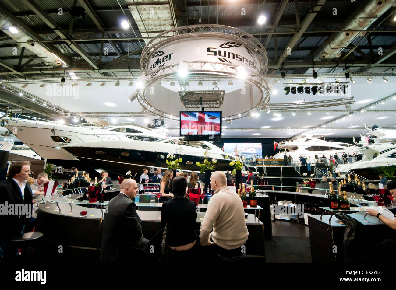 Tullett Prebon 2011 le London International Boat Show au centre Excel dans les Docklands Banque D'Images