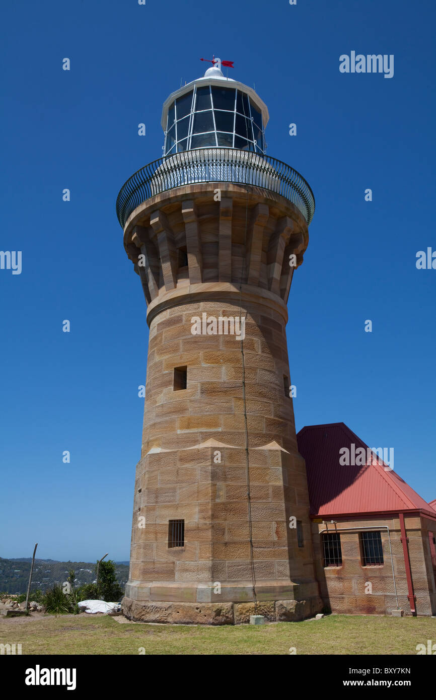 Barrenjoey Barrenjoey phare, pointe, Palm Beach, Sydney. NSW, Australie Banque D'Images