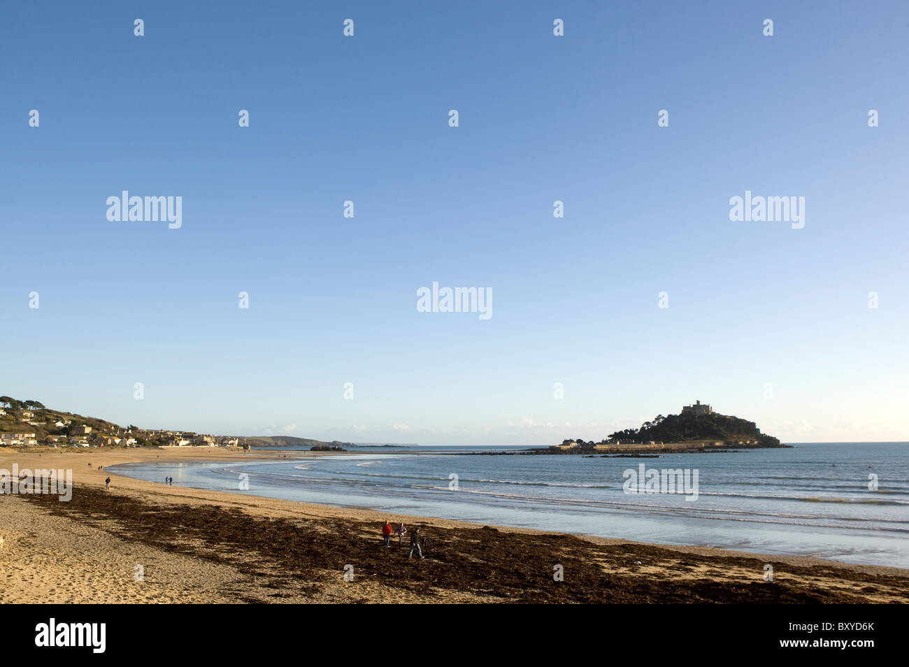 St Michaels Mount, Marazion, Cornwall Beach Banque D'Images