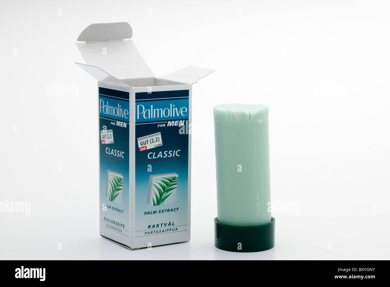 Fort de Palmolive rasage classique extrait de palmier, stick pour les hommes Banque D'Images