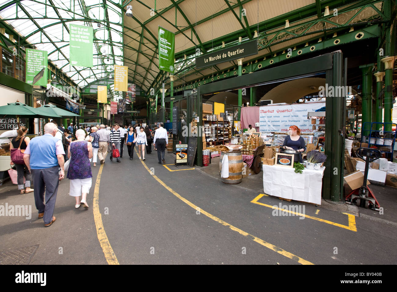 Marché de Borough Banque D'Images