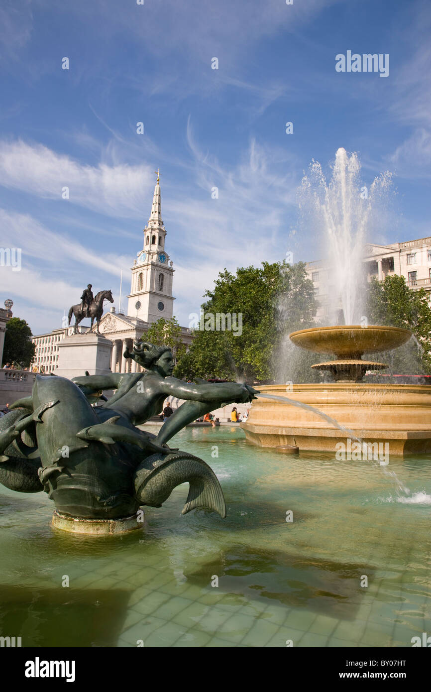 Trafalgar Square Banque D'Images