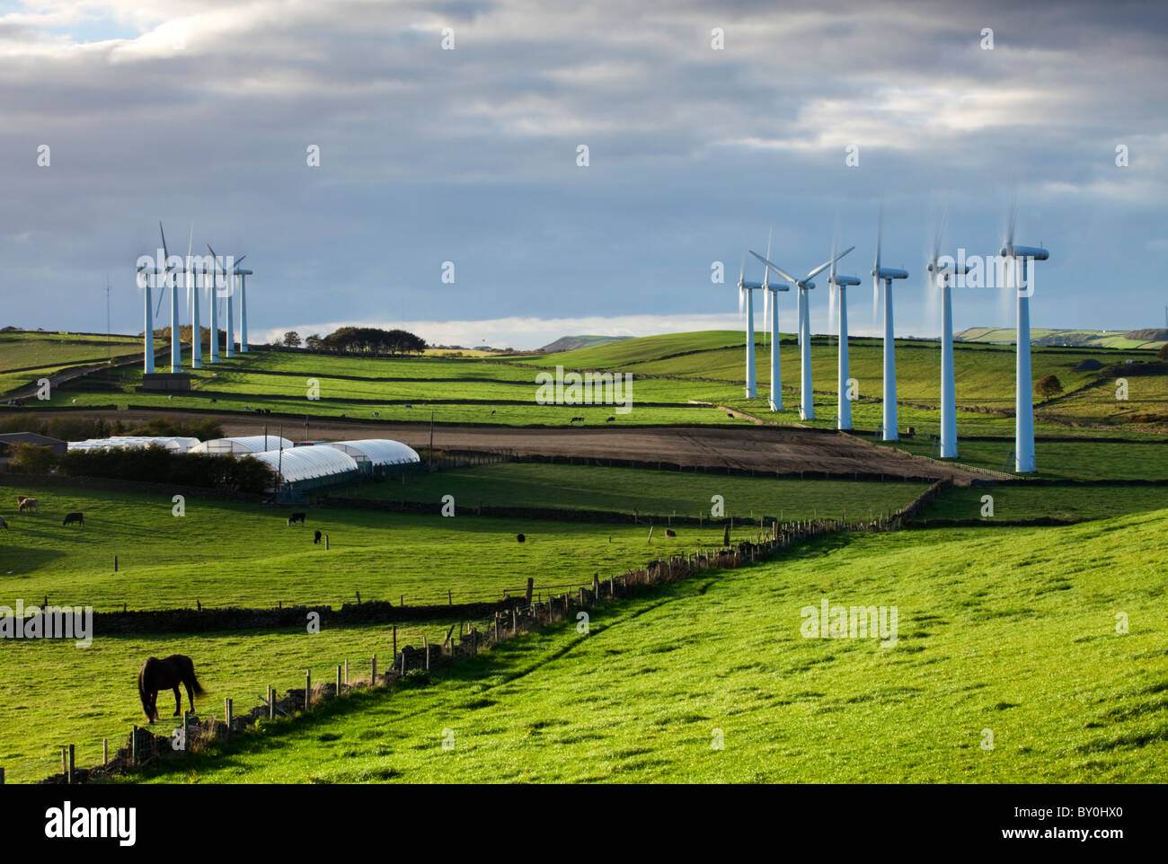 Royd Moor Wind Farm Banque D'Images