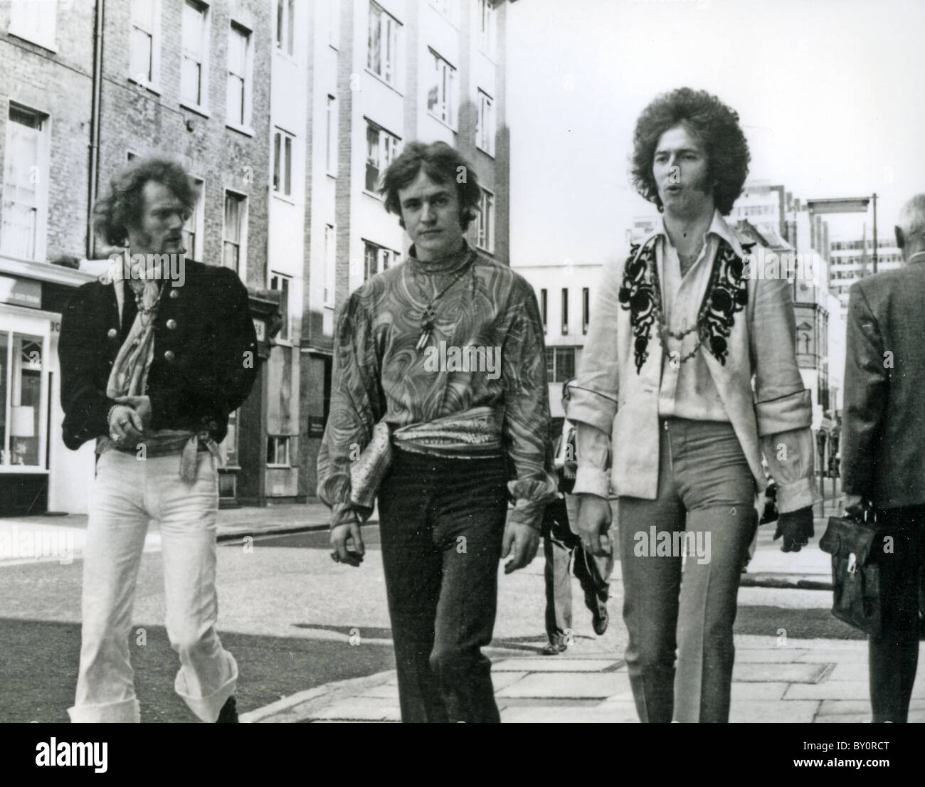Groupe de rock britannique crème en 1968 à partir de l : Ginger Baker, Jack Bruce, Eric Clapton Banque D'Images