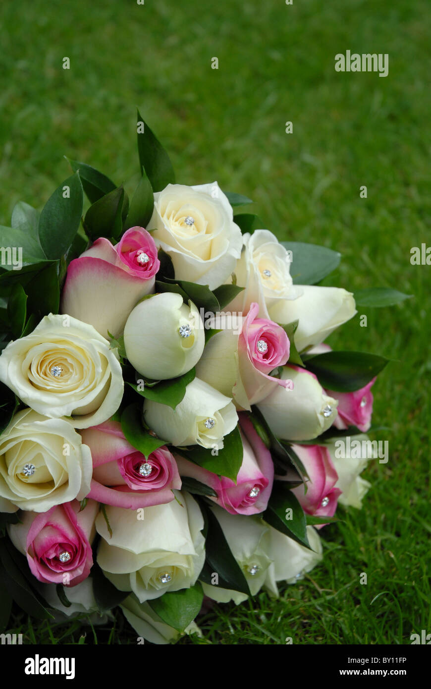 Un jour de mariage bouquet de la Mariée Banque D'Images